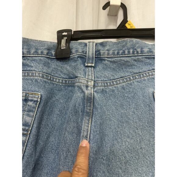 Carhartt Jeans Mens 42x32 (Actual 42x31) Relaxed Fit Tapered Leg Blue Denim - Picture 5 of 8
